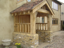 Oak woodwork 