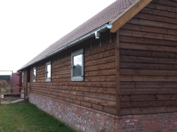 Wooden Side to Stables