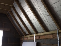Interior insulation fitted
